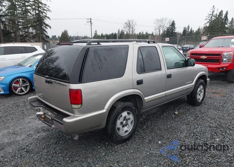 2004 Chevrolet Blazer Ls from USA, damaged, VIN 1GNDT13XX4K139853
